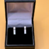 Fashion sterling silver stud earrings ~ 32
