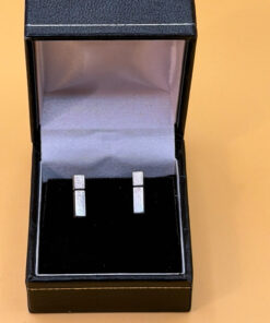 Fashion sterling silver stud earrings ~ 32