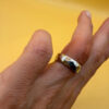 Vintage 925 sterling silver ring, UK size L,Timeless and elegant ~32