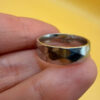 Vintage 925 sterling silver ring, UK size L,Timeless and elegant ~32