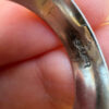 Vintage 925 sterling silver ring, UK size L,Timeless and elegant ~32