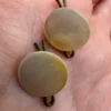 Antique Edwardian Mother of Pearl Shirt Buttons Dress Studs Set of 6 Cased c.1900