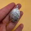 Vintage Extra Large Sterling Silver Locket ~9