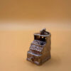 Sterling Silver Cash Register Charm Pendant Vintage c1970~5