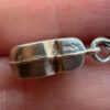 vintage sterling silver 835 stamp pretty dutch clog shoe fob charm pendant old~5