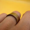 Vintage sterling silver massive ring Uk size M