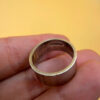Vintage sterling silver massive ring Uk size M