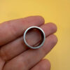 Vintage sterling silver massive ring Uk size M