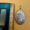 Vintage Extra Large Sterling Silver Locket ~9