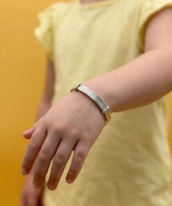 Wonderful vintage sterling silver children’s bracelet.