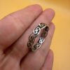 Vintage 925 Sterling Silver Celtic Ring – Size W~120