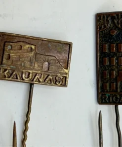 Baltic Soviet Union vintage pins~4
