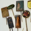 Baltic Soviet Union vintage pins~4