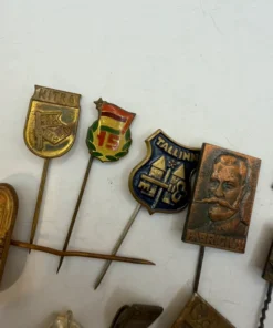 Baltic Soviet Union vintage pins