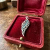Vintage sterling silver pendant ~11