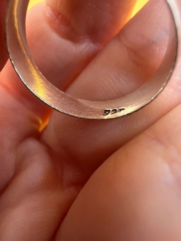 An incredible natural moonstone set in a sterling silver ring, UK size N½.