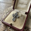 Vintage sterling silver cross ~140