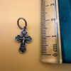 Vintage sterling silver cross ~140