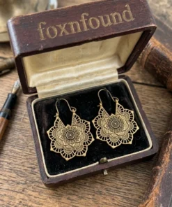 Bohoo style earrings
