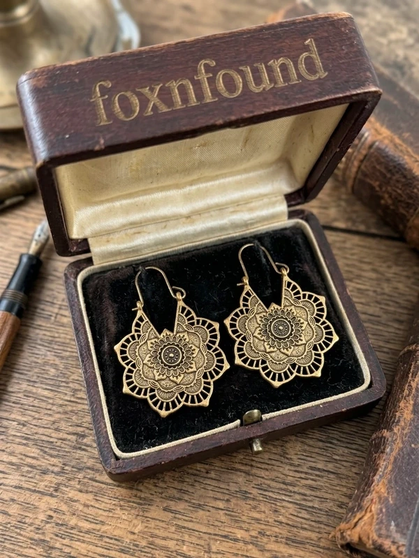 Bohoo style earrings