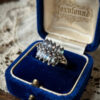 925 Sterling Silver Aquamarine Ring – UK Size N