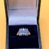 925 Sterling Silver Aquamarine Ring – UK Size N
