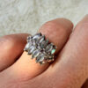 925 Sterling Silver Aquamarine Ring – UK Size N