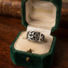 Vintage 925 Sterling Silver Celtic Pattern Ring -Ring Size UK M (US 6.25)