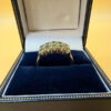 Sterling silver peridot ring, size N