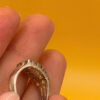 Sterling silver peridot ring, size N