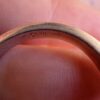 Vintage sterling Silver Red Garnet Stones Ring Size O ~102
