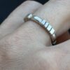 Vintage sterling Silver 925 Chunky Band Ring Size O ~102