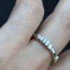 Vintage sterling Silver 925 Chunky Band Ring Size O ~102