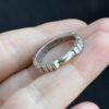 Vintage sterling Silver 925 Chunky Band Ring Size O ~102