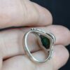 Sterling Silver Turquoise Stone Ring Size L