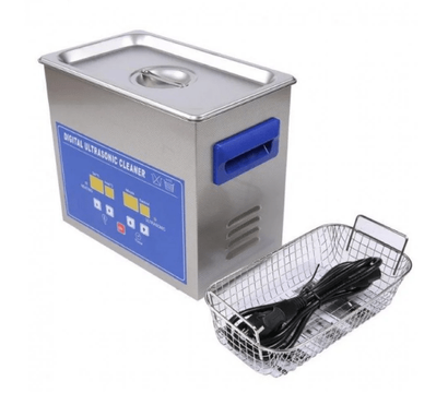 Ultrasonic cleaner used to clean every FoxnFound piece in a jewellery solution