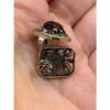Vintage Cherry amber Studs, Dangle Earrings - Magic Squares 144