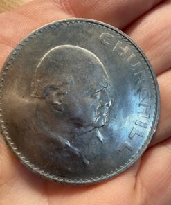 1965 Sir Winston Churchill Commemorative One Crown Coin In Perspex Case