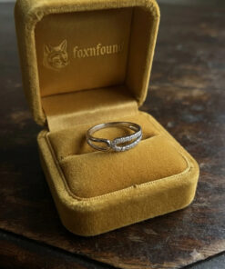 Sterling Silver Infinity Ring – Size P