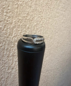 Sterling Silver Infinity Ring – Size P