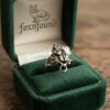Vintage Soviet 925 Sterling Silver Grape Ring – Size L