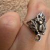 Vintage Soviet 925 Sterling Silver Grape Ring – Size L
