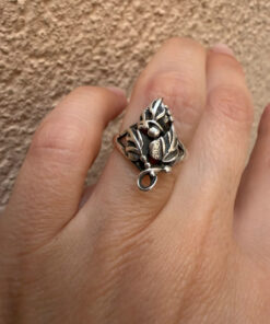 Vintage Soviet 925 Sterling Silver Grape Ring – Size L