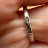 Soviet silver ring from the 1990s Uk size N