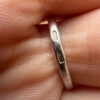 Soviet silver ring from the 1990s Uk size N