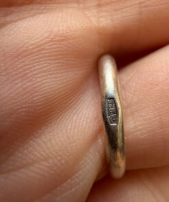 Vintage Silver Statement Ring, Soviet Era (60s), Size M