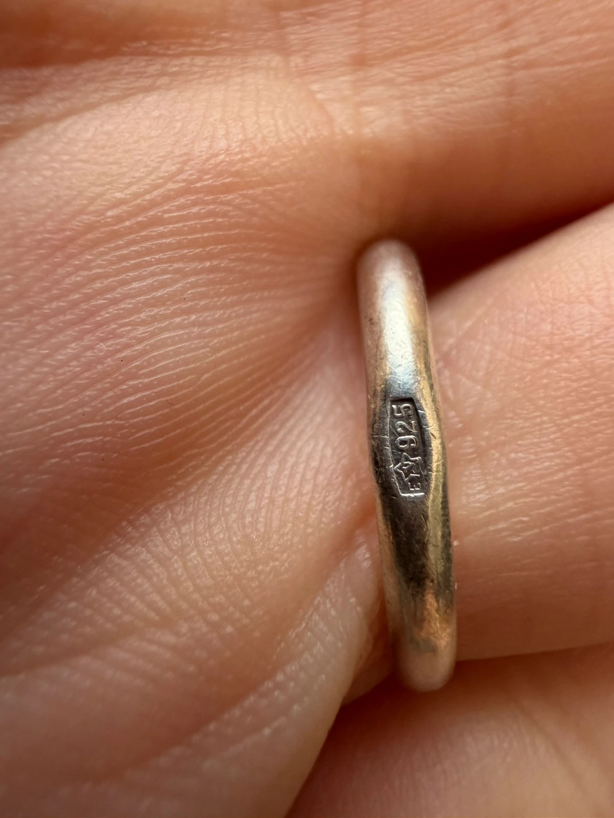 Vintage Silver Statement Ring, Soviet Era (60s), Size M
