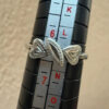 Vintage Silver Statement Ring, Soviet Era (60s), Size M