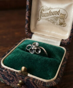 Size M ,Vintage USSR Sterling Silver Ring, 875 Silver, (r)