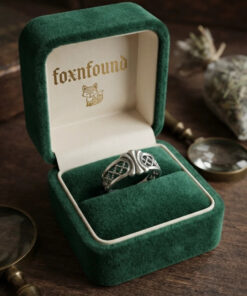 Vintage Soviet Silver Ring – Exquisite Craftsmanship & Victorian Aesthetic (r)